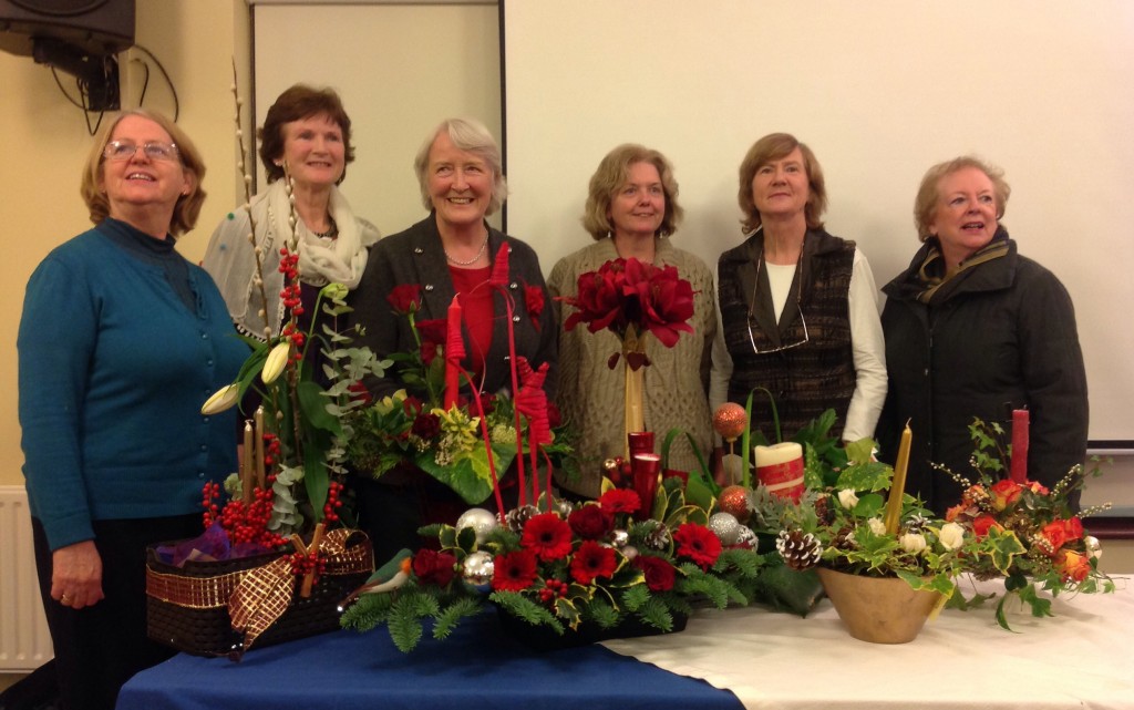 Clare, Patsy, Anne, Theresa, Rachel and Mairaid