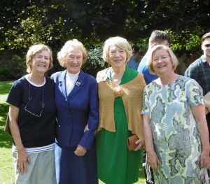 Some Marlay Ladies at St Enda's - Rachel, Sr. Margaret, Mrs Higgins and Jessica 